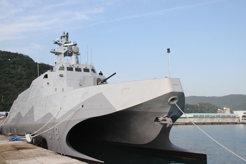 沱江級巡邏艦量產第一批，由21,8億元減為20.7億元。圖／聯合報系資料照片
