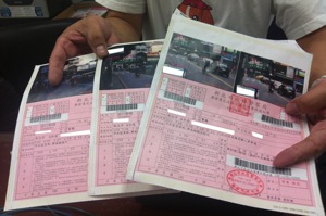 台南一名洪姓男子一次收到五張罰單，細看舉發照片才知道，竟然在短短42秒內，五次違規行為都被開單。示意圖，與新聞無關。圖／聯合報系資料照片