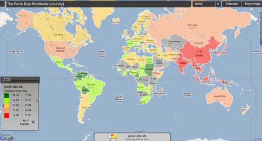 世界陰莖尺寸地圖

 圖／擷取自TargetMap網站