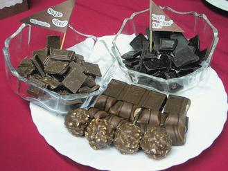 吃對巧克力有利心血管，所以選購巧克力前，記得看包裝上標示的可可含量。 資料照片