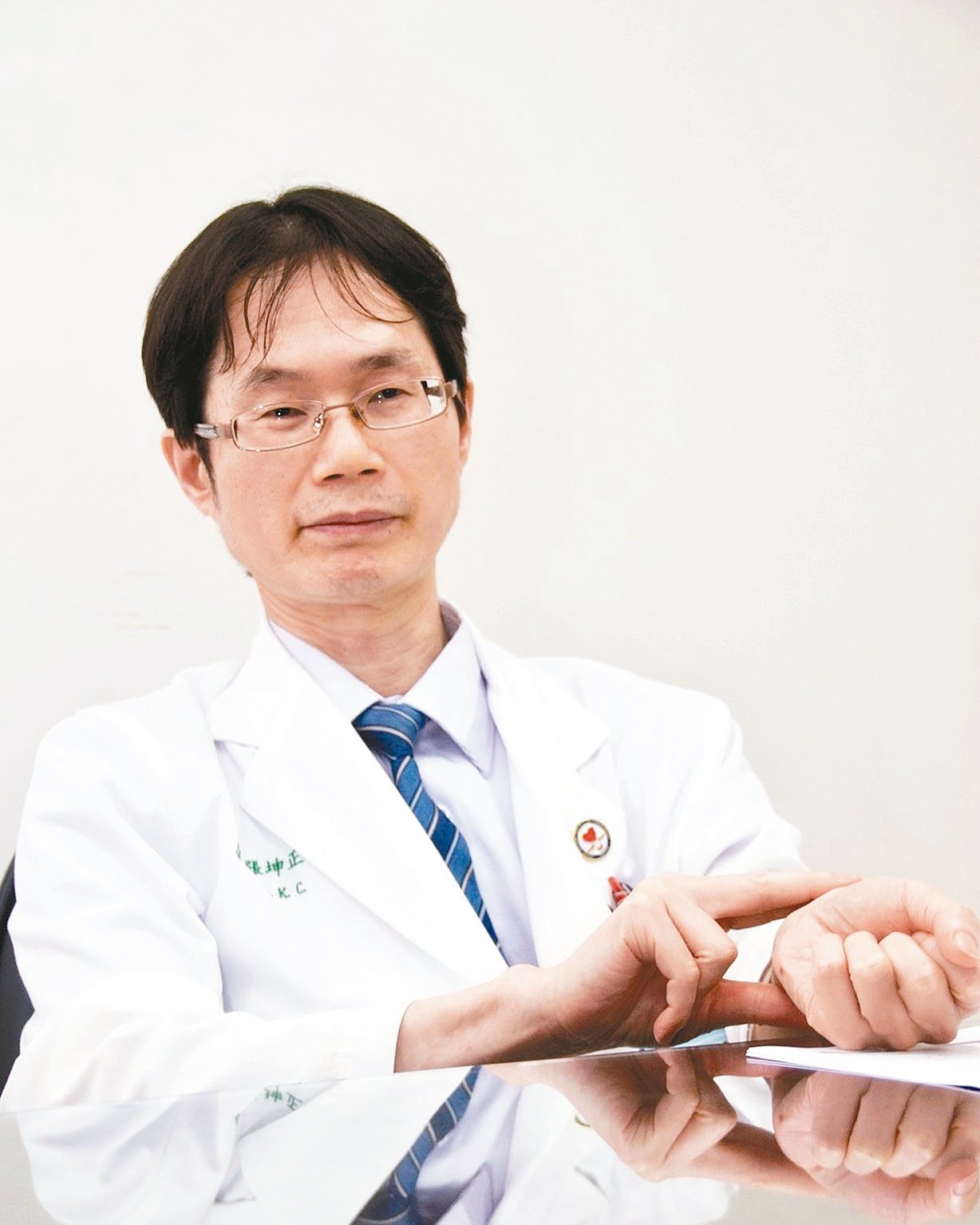 中國醫藥大學附設醫院心臟血管系主任張坤正。