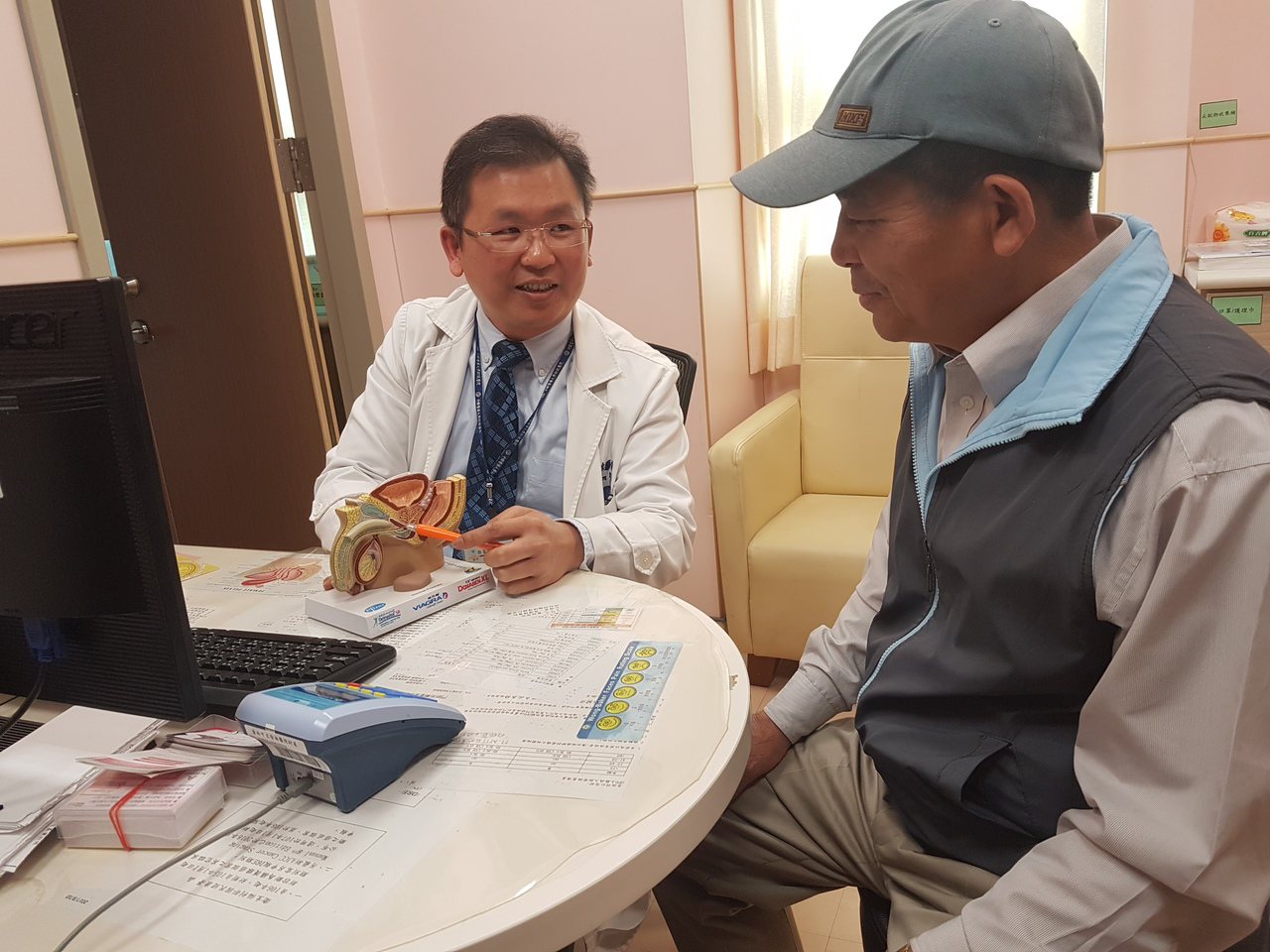 安南醫院泌尿科提醒大家注意攝護腺肥大 與感冒藥間的關聯 記者修瑞瑩/攝影