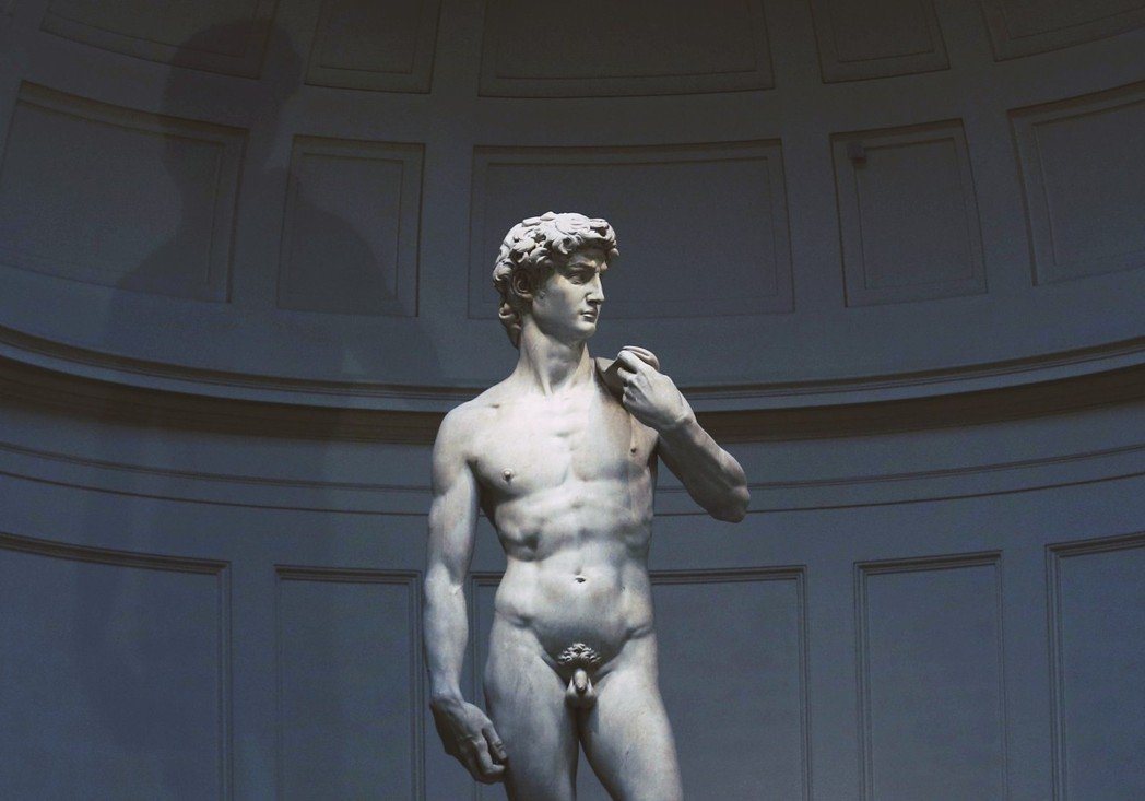 《大衛像》的知名度不再侷限在藝術愛好者之中，幾乎是全人類共知的人體圖像。 圖／路透社