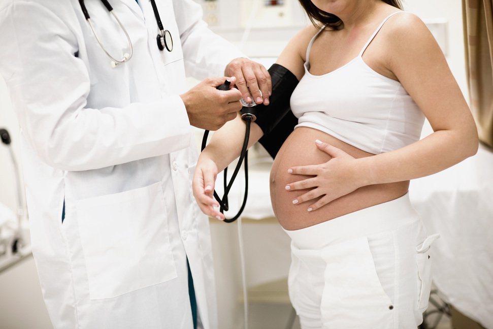 孕婦就診情境示意圖。 圖／Ingimage