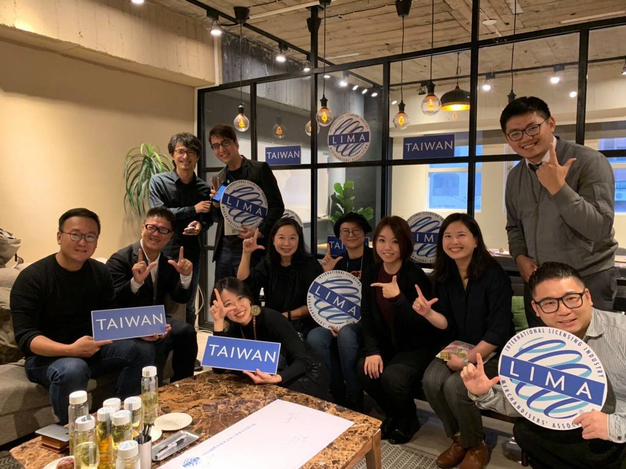 國際授權業協會台灣代表處於上月12日匯集台灣區會員進行交流茶會。