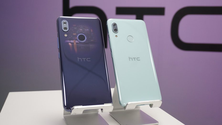 HTC U19e提供6G/128G，超凡紫與謙和綠兩色，建議售價14,900元。記者黃筱晴／攝影