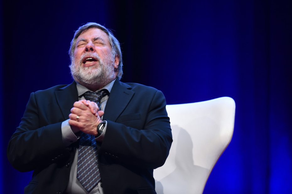 蘋果共同創辦人史蒂夫・沃茲尼亞克（Steve Wozniak）。 歐新社資料照