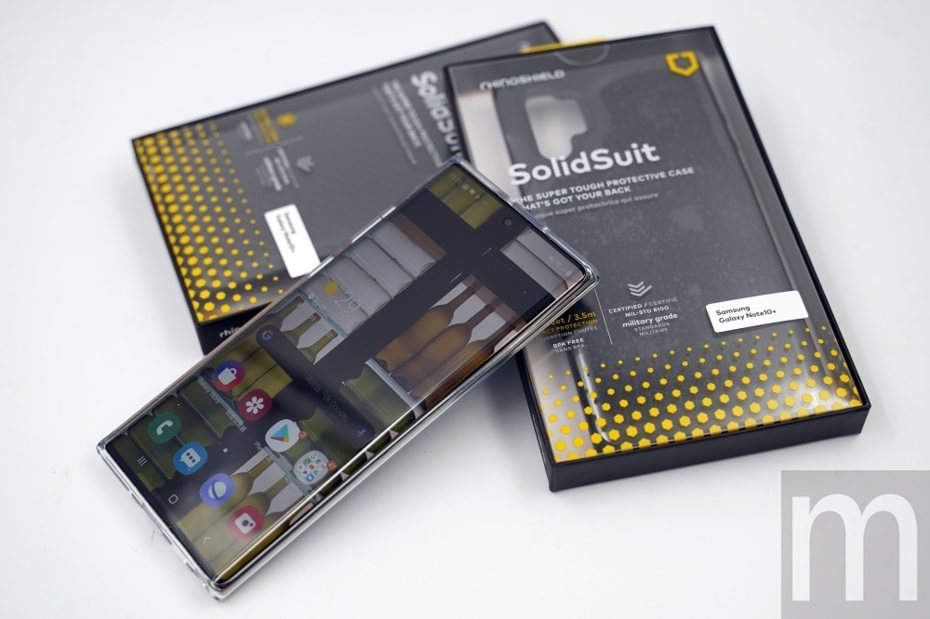 此次針對Galaxy Note 10打造的SolidSuit系列保護殼