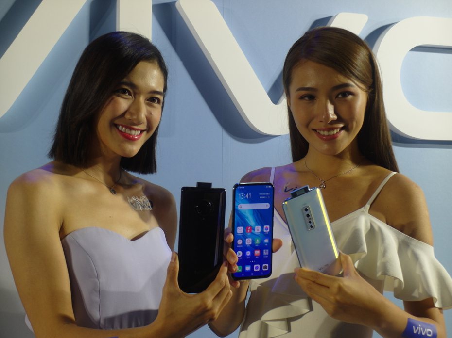 vivo23日在台發表vivo NEX 3，成為台灣首款上市的5G手機。 記者何佩儒／攝影