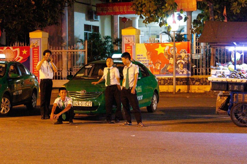 越南當地的計程車。 圖／Shix Yen提供
