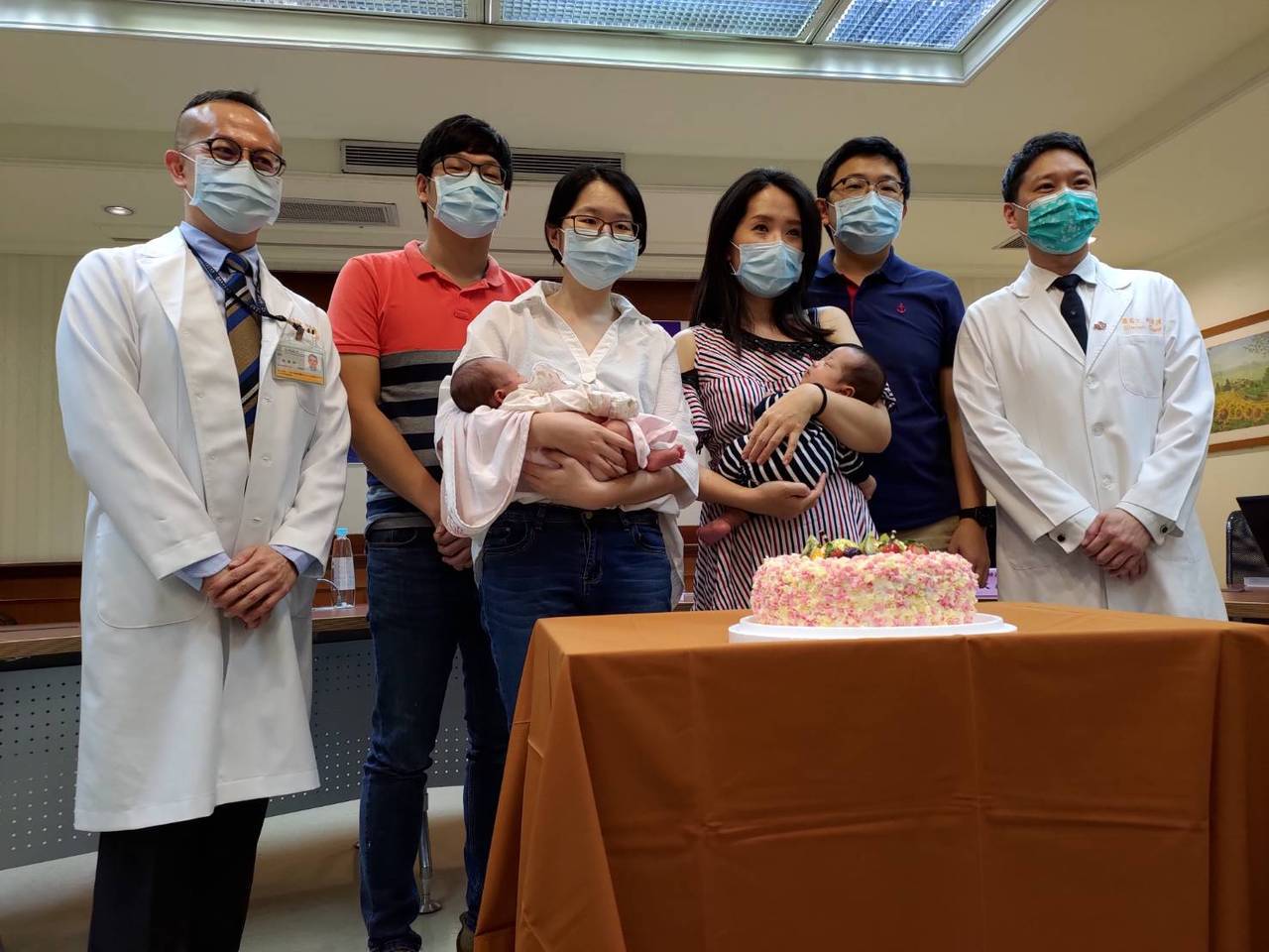 台北長庚醫院今年已收治5位懷有「單絨毛膜雙胞胎」的產婦，並運用「射頻燒灼術」執行減胎治療。記者陳雨鑫／攝影
