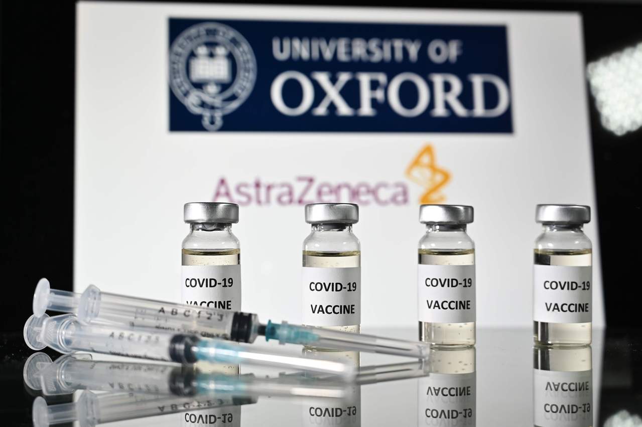 牛津大學與英國藥廠阿斯特捷利康合作研發的新冠疫苗，保護率為70%。（法新社）
