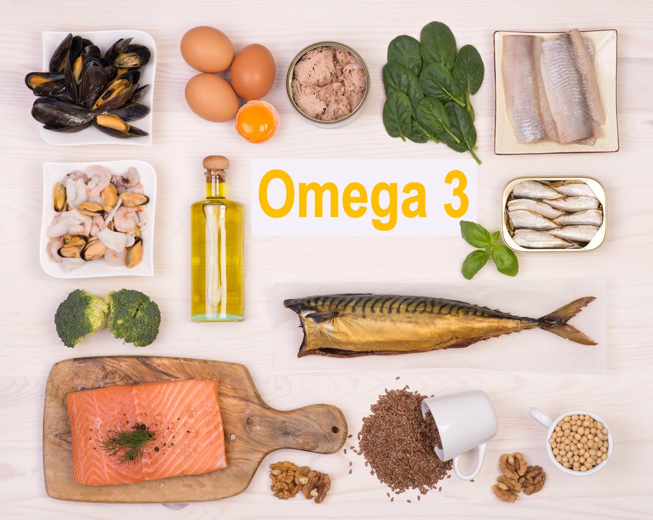 富含Omega3的食物  圖/123RF