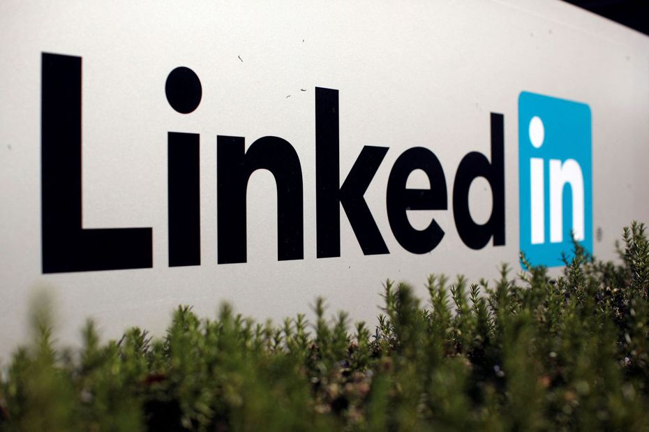 社群網站LinkedIn推出新功能，用戶可設定不接收政治內容貼文。（路透）