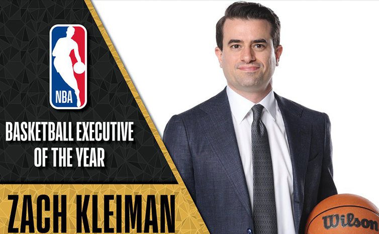 2018年接掌灰熊籃球運營副總裁兼總管的克萊曼不迷信大牌，透過選秀與交易組建年輕有活力的隊伍，在兩年內快速完成重建。 擷圖自NBA官方推特