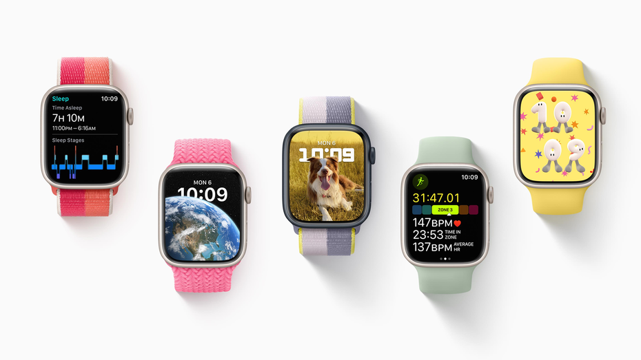 watchOS 9帶來全新體驗、特色功能、App更新，讓使用者能發揮更多創意，客製化Apple Watch來搭配任何風格。圖／蘋果提供
