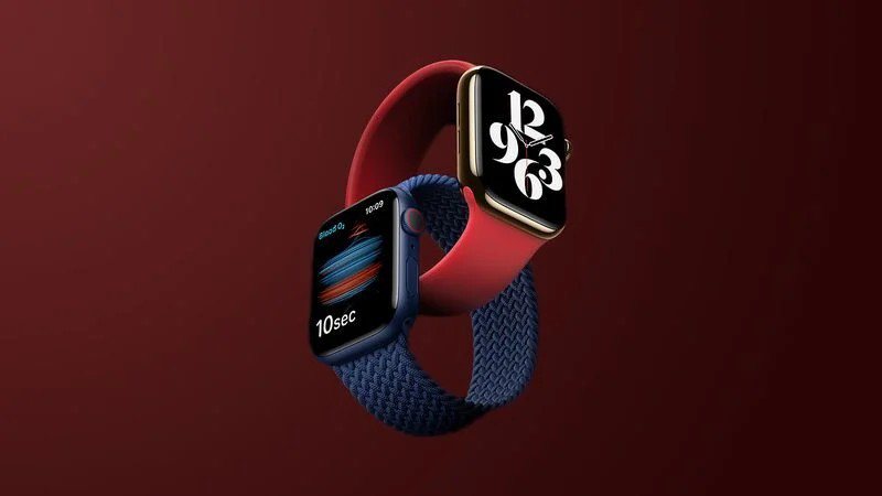 Apple Watch 8據爆料顯示，將有新色調的紅色可供選擇。（翻攝自macrumors）