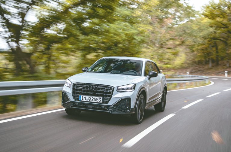 都會跨界休旅2023年式Audi Q2車系升級數位配備，售價維持不變。圖／台灣奧迪