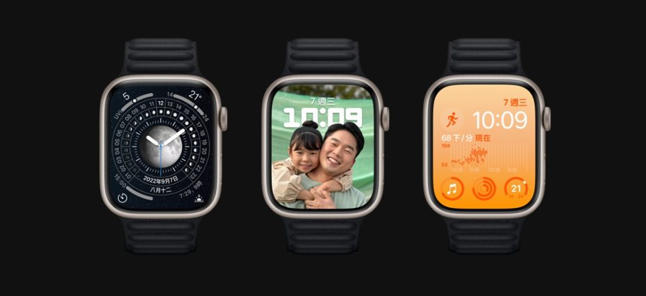 Apple Watch介面將在WatchOS 10版本中有重大變革。（翻攝自蘋果官網）