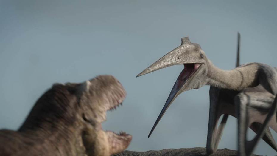 自然科學紀錄片「史前地球２」加入新恐龍故事，探索地球未知的過去。圖／APPLE TV＋提供