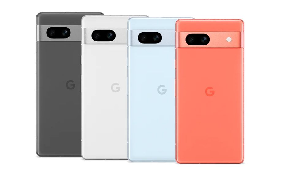 Google新款中階手機Pixel 7a即日起在台灣開賣。圖／摘自Google官網
