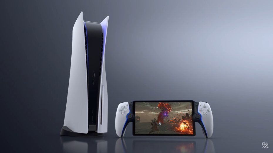 Sony新掌機「Project Q」目前只能透過Wi-Fi無線網路遠端遊玩自己的PS5主機內之遊戲。（翻攝自PlayStation YouTube頻道）