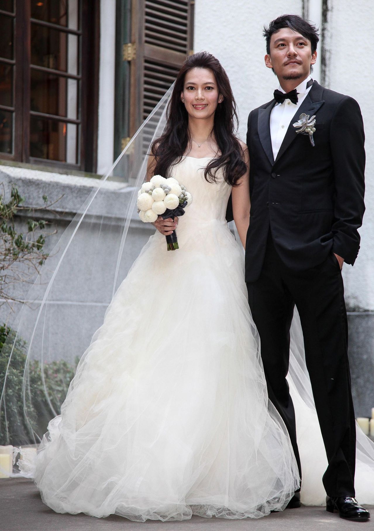張震於2013年與當時交往四年的女友莊雯如結婚。圖/聯合報系資料照