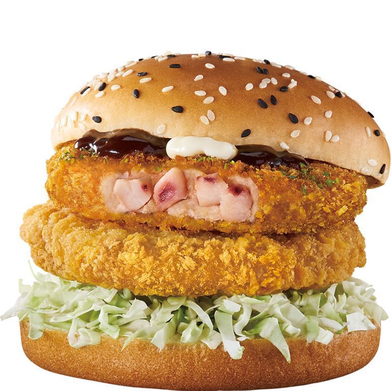 麥當勞漢堡推出新品「魷魚海鮮排」圖/麥當勞