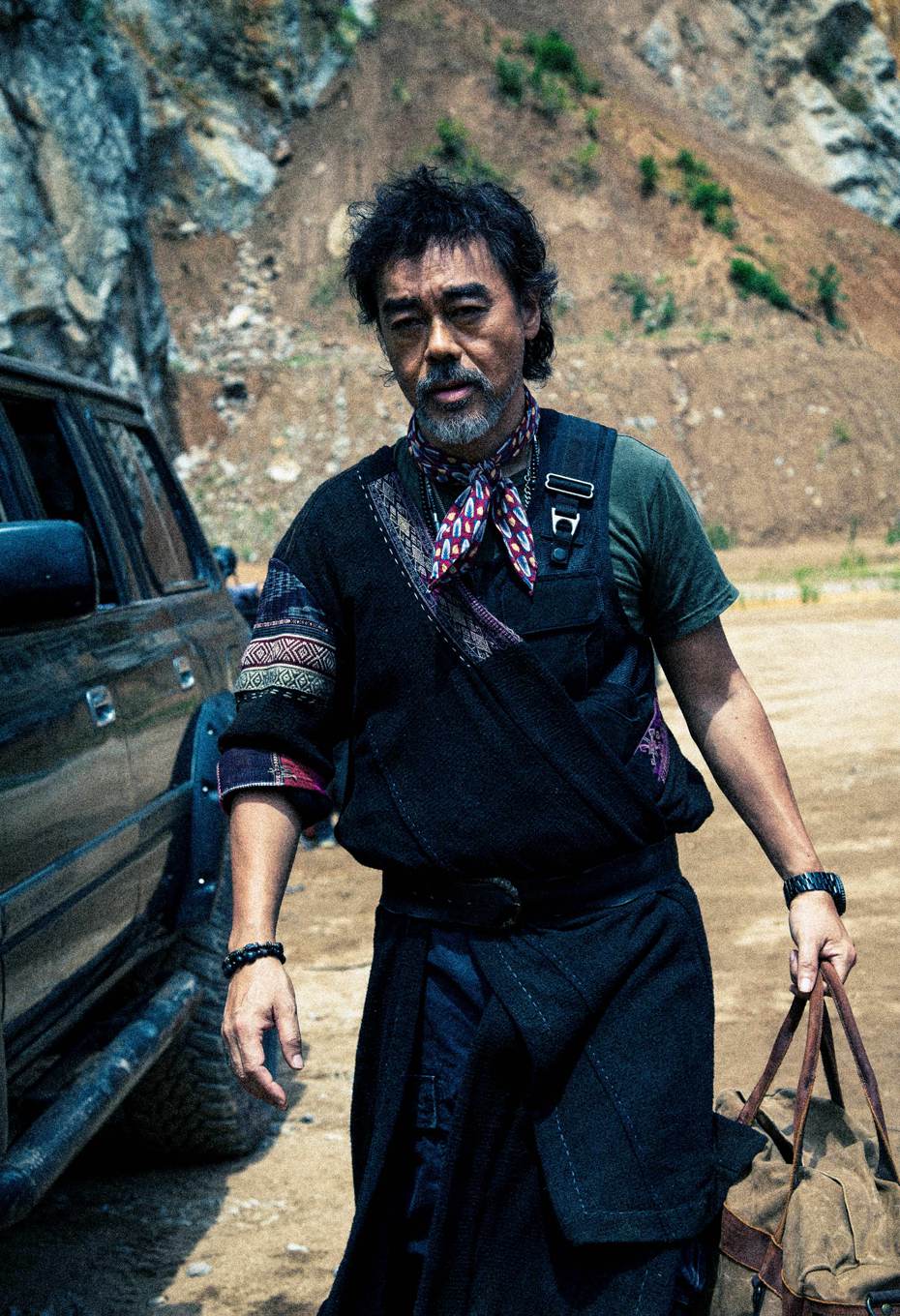 劉青雲在電影「掃毒3：人在天涯」中演出做事心狠手辣的毒販。圖／華映提供