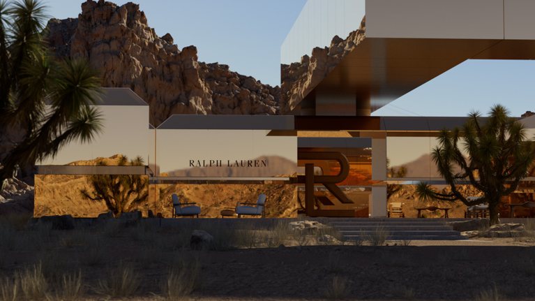 Ralph Lauren透過虛擬實境科技（VR）打造的「The 888 House」，創造了互動式購物體驗 ，同時也完整傳達新包款設計概念。 圖／Ralph Lauren提供