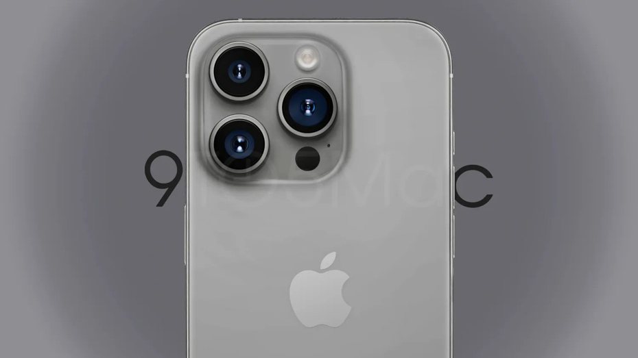 蘋果iPhone 15 Pro系列改為鈦合金外框，重量將變得更輕巧。（翻攝自9to5mac）