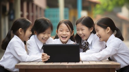 Hami書城積極推動校園場域閱讀服務，期望數位化的下一代能善用科技工具養成閱讀好習慣。（圖／Hami書城）