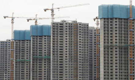 中國大陸房地產商接連暴雷，危機也漸漸擴大。（美聯社照片）