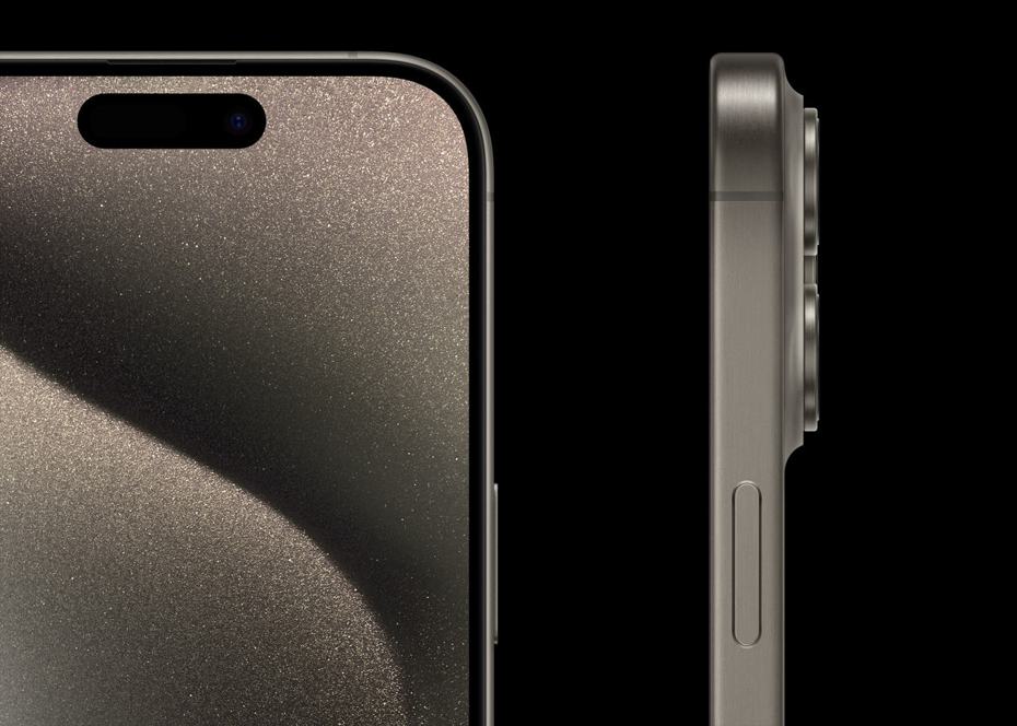 iPhone 15 Pro和iPhone 15 Pro Max改為鈦金屬材質，且iPhone 15 Pro Max獨享iPhone歷來最長的120mm的5倍光學變焦，相當適合拍攝特寫和野生動物照片。（蘋果提供）