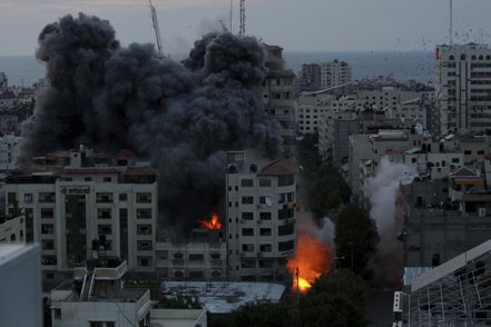 以色列和加薩的危機隨著傷亡人數的增加有可能加劇全球兩極分化。 （美聯社）