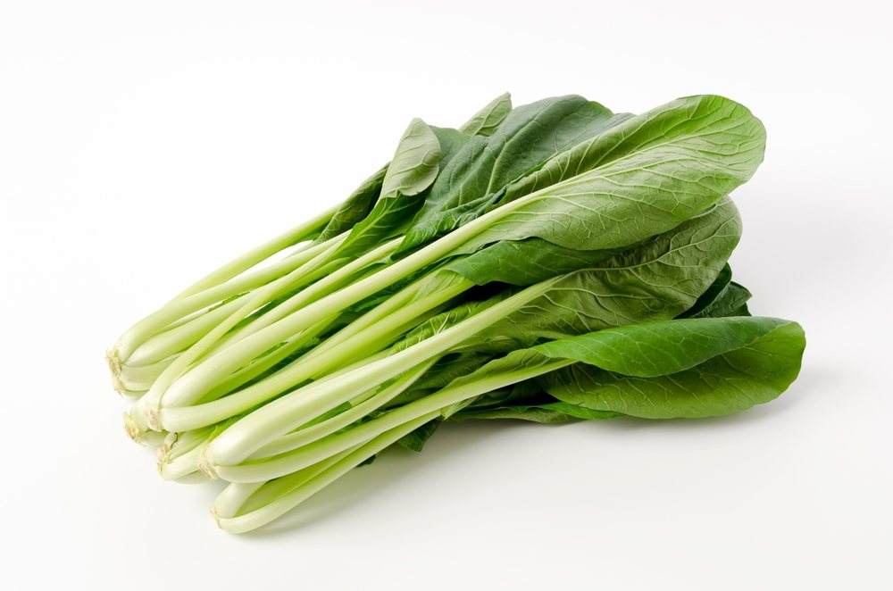 小松菜又稱「日本油菜」，富含維生素C、鐵質、β-胡蘿蔔素、鈣質等營養價值。
