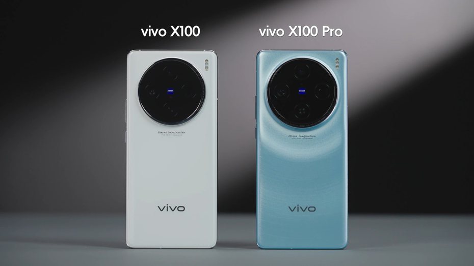 YouTube頻道「WHYLAB」開箱vivo X100，提到vivo X100背後的圓形相機模組相當搶眼。（翻攝自YouTube頻道「WHYLAB」）