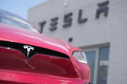 特斯拉（Tesla）Model X SUV。  美聯社