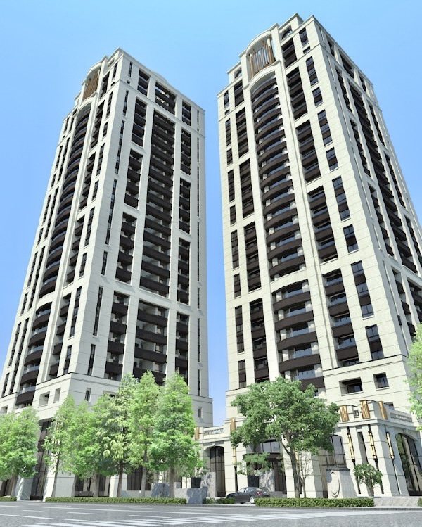 「桂田磐古1」是善化第一棟SRC超高層大樓。桂田集團提供