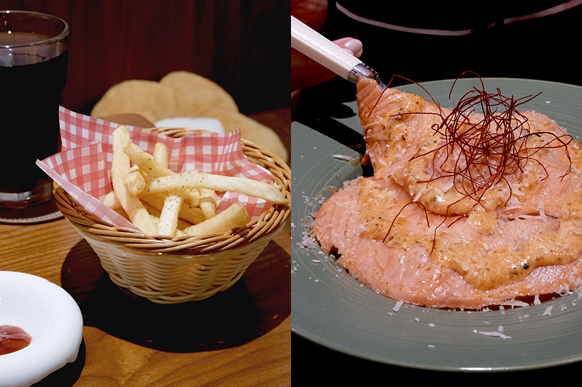 ▪﹛粉紅醬炙燒鮭魚明太子細扁麵＄300＋套餐＄90﹜⁡⁡
