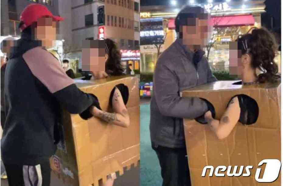 韩国AV演员、模特儿雅仁（音译）因在公共场合进行淫秽行为遭起诉。图／截自news1