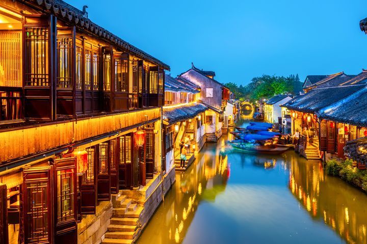 ▲朱家角曾被評選為「中國最值得外國人去的50個地方」之列。　圖：喜鴻假期／提供