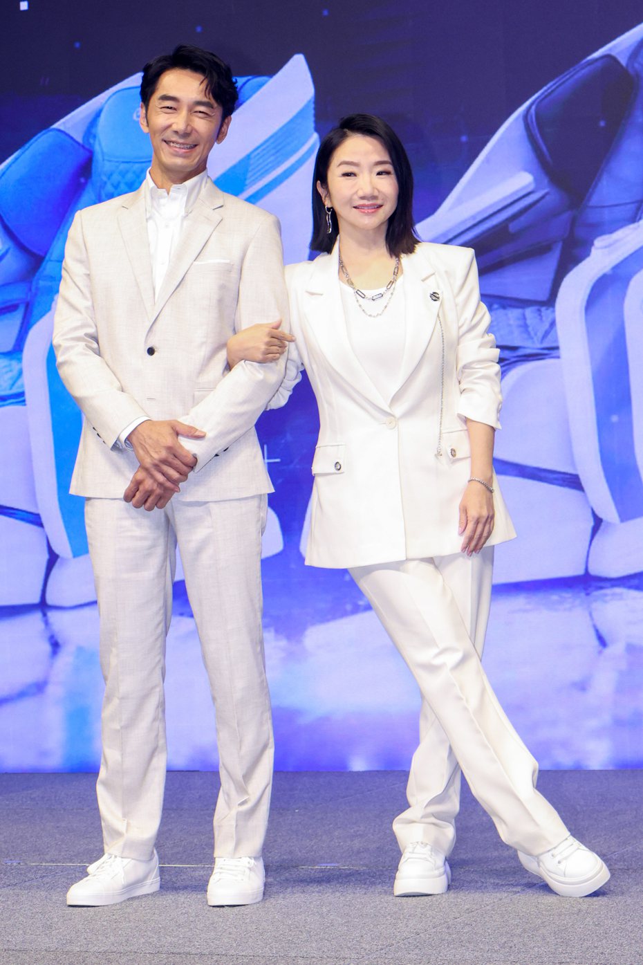 李李仁(左)、陶晶瑩。 圖／聯合報系資料照