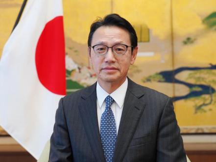 日本新任駐華大使金杉憲治。日本國駐華大使館官網