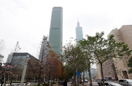 碩河開發主導的「The Sky Taipei台北天空塔」。 記者曾學仁／攝影