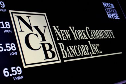 紐約社區銀行（NYCB）。  路透