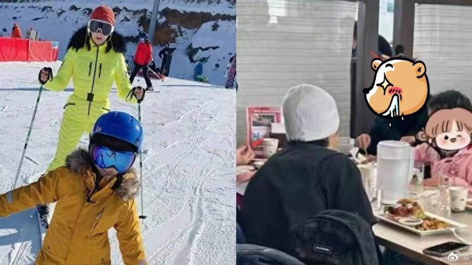 45歲章子怡帶前夫女兒日本滑雪，視如己出被讚絕世好媽媽。 圖/摘自微博