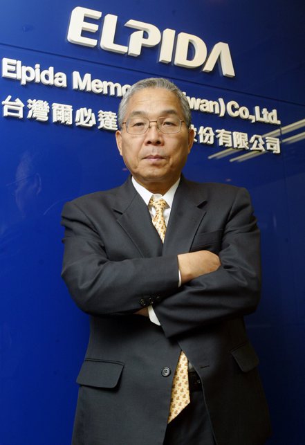 被業界譽為「日本半導體教父」的坂本幸雄。 聯合報系資料照片