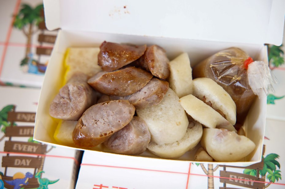台南在地名店「清子香腸熟肉」。記者李政龍／攝影；聯合報系資料庫