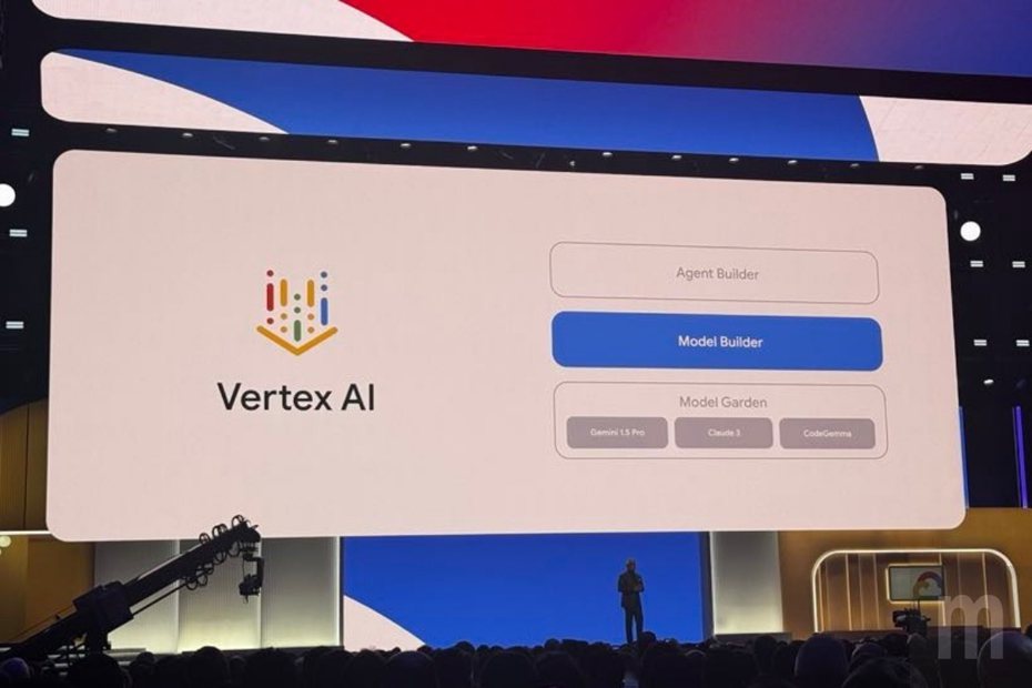 ▲Vertex AI平台加入合作夥伴Anthropic日前公布的Claude 3，更包含開源社群提供的CodeGemma、Mistral7B與Mixtral 8x7B等開源模型